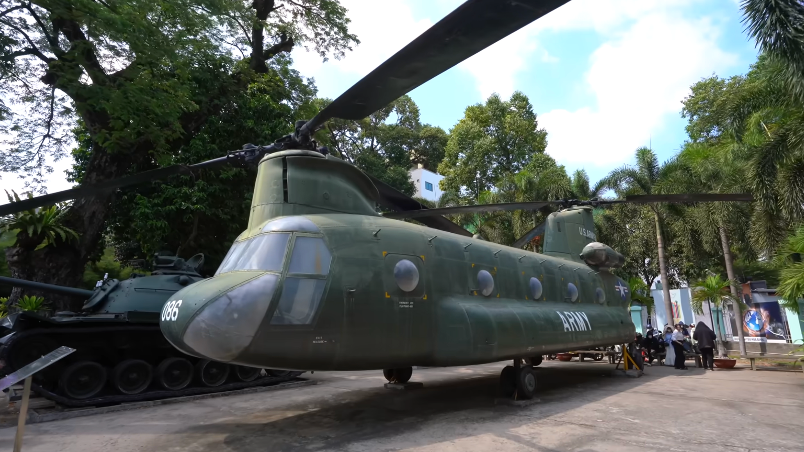 Independence Palace and the War Remnants Museum